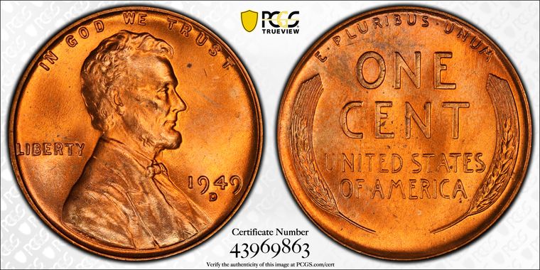 Cert 43969863 - Coin Image