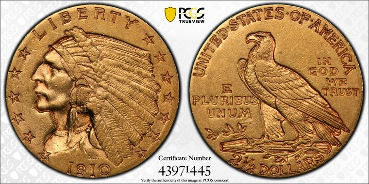 Cert 43971445 - Coin Image