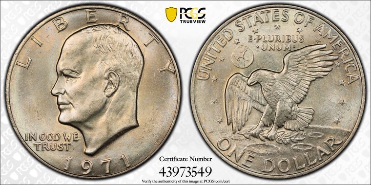 Cert 43973549 - Coin Image