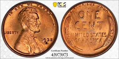 1935-S 1C MS66+ RD