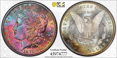 1879-S $1 MS65