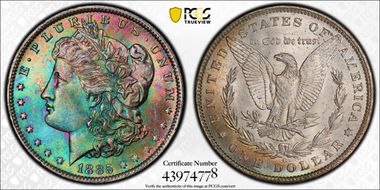 1885-O $1 MS65