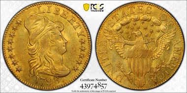 1798 $5 Small 8 MS62