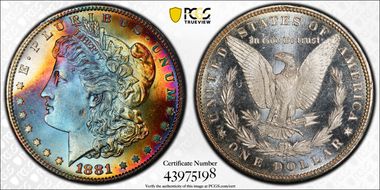 1881-S $1 MS66+