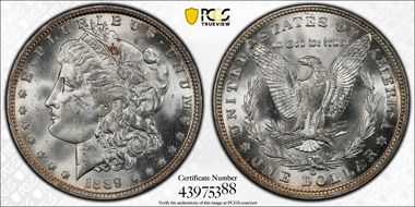 1889-O $1 MS62