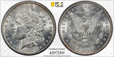 1892-O $1 MS61