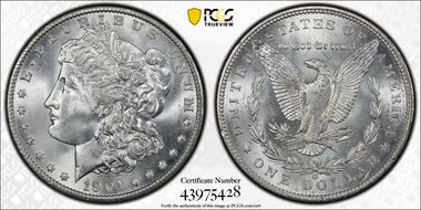 1901-O $1 MS66