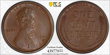 1909-S 1C Lincoln MS62BN