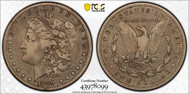 1889-CC $1 F15
