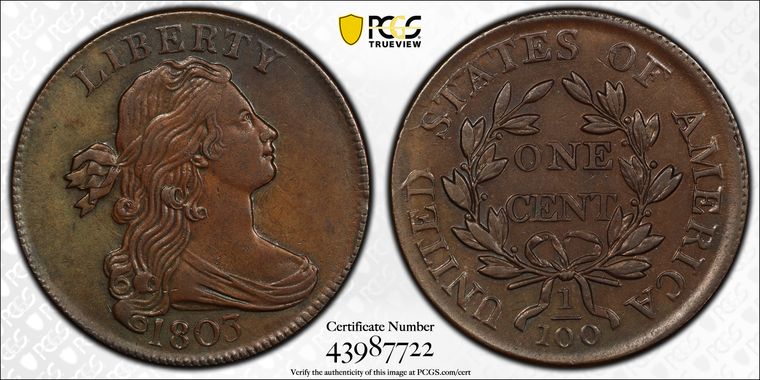 Cert 43987722 - Coin Image