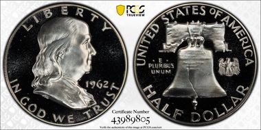 1962 50C PR67DCAM
