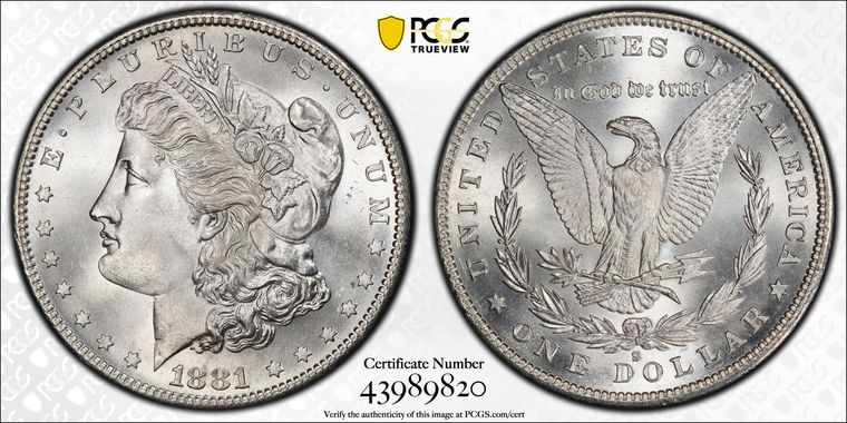 Cert 43989820 - Coin Image