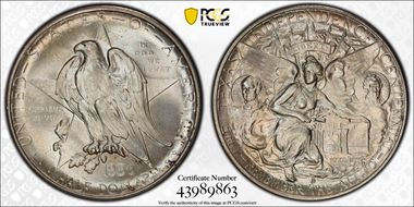 1936-D 50C Texas MS67