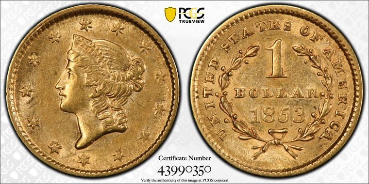 Cert 43990350 - Coin Image