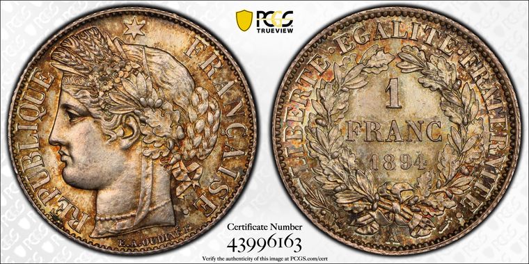 Cert 43996163 - Coin Image