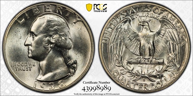 Cert 43998989 - Coin Image