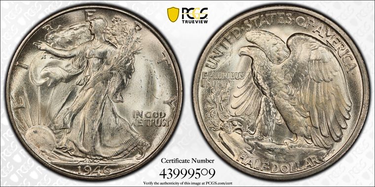 Cert 43999509 - Coin Image