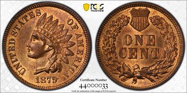 1879 1C MS65RB