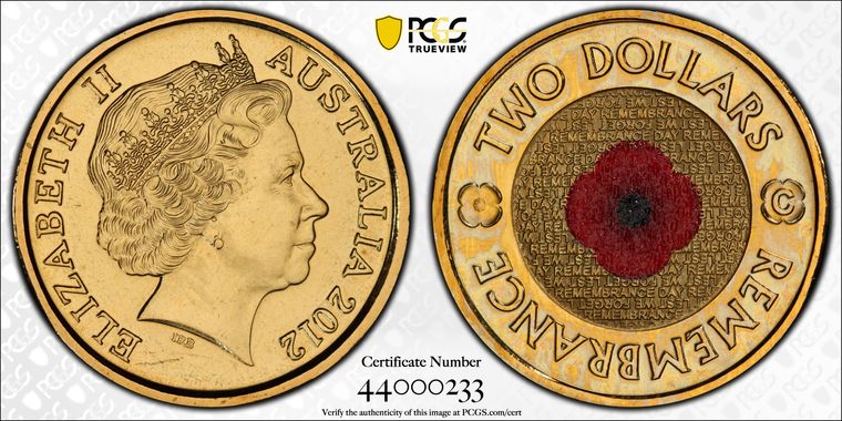 Cert 44000233 - Coin Image