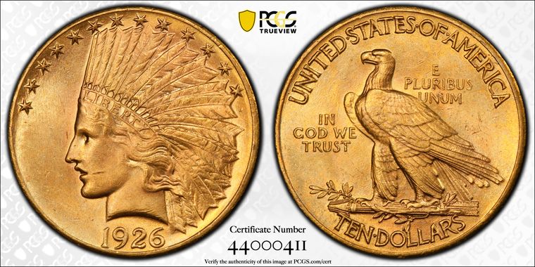 Cert 44000411 - Coin Image