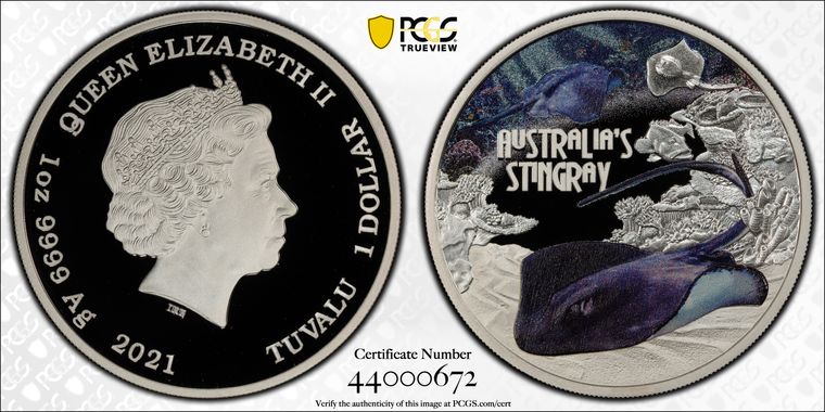 Cert 44000672 - Coin Image