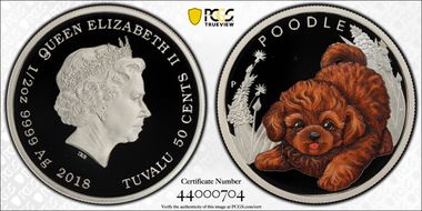 2018-P 50C Poodle PR69DCAM