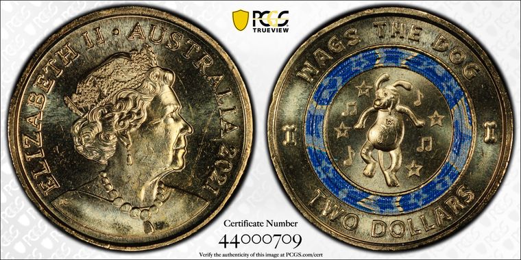 Cert 44000709 - Coin Image