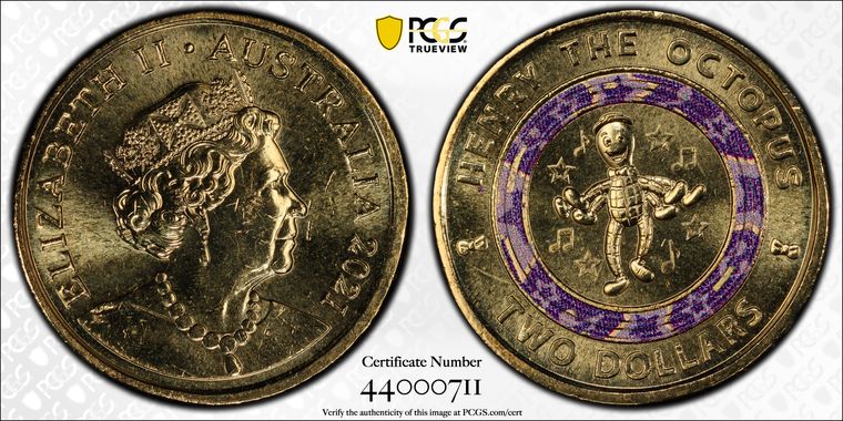 Cert 44000711 - Coin Image