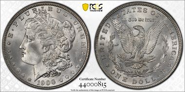 1900 $1 MS66