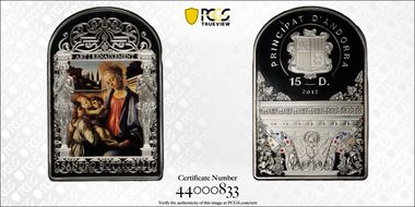 2012 15 Din Sandro Botticelli PR69DCAM