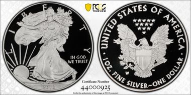 2013-W $1 Silver Eagle PR69DCAM