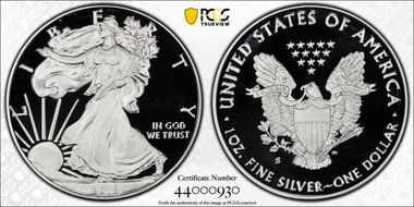 2018-S $1 Silver Eagle PR70DCAM
