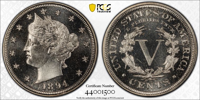 Cert 44001500 - Coin Image