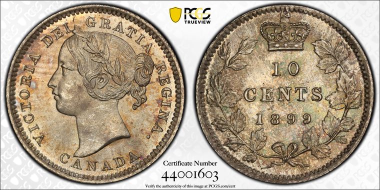 Cert 44001603 - Coin Image