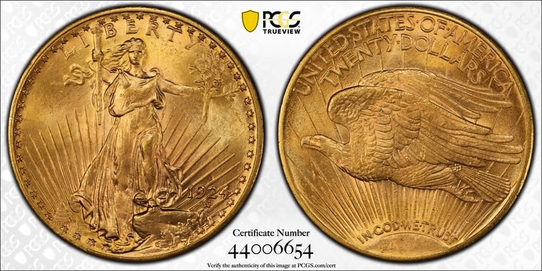 Cert 44006654 - Coin Image