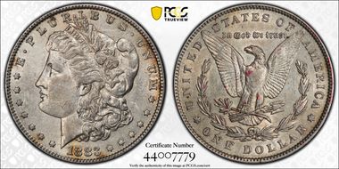 1883 $1 AU50