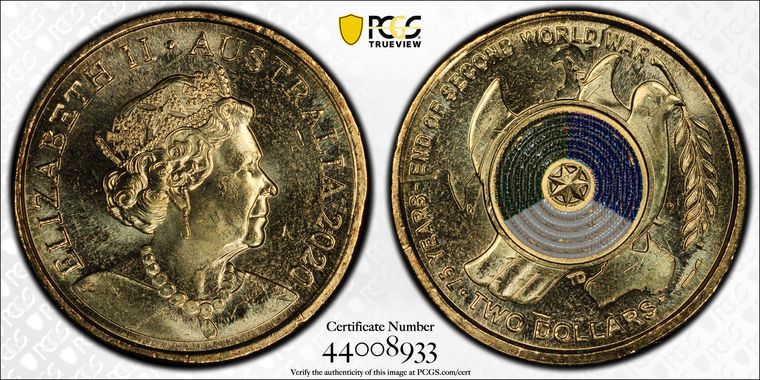 Cert 44008933 - Coin Image