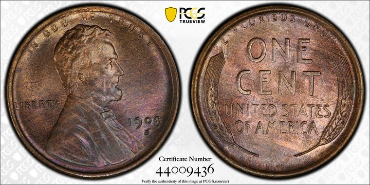 Cert 44009436 - Coin Image