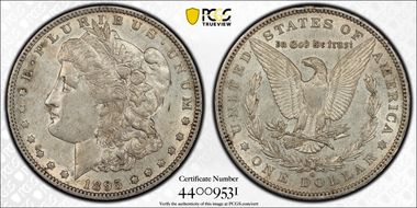 1895-O $1 XF45