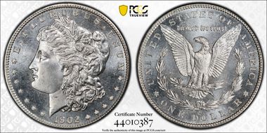 1902-O $1 MS67PL