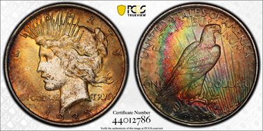 1923 $1 MS66