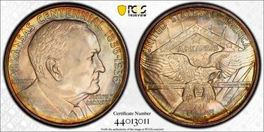 1936 50C Robinson MS66