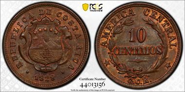 1929-GCR 10C KM-170 MS64BN