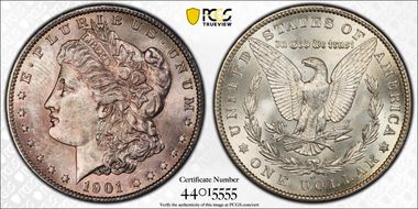 1901-O $1 MS63