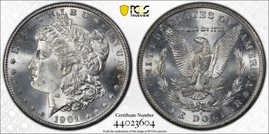 1901-S $1 MS65