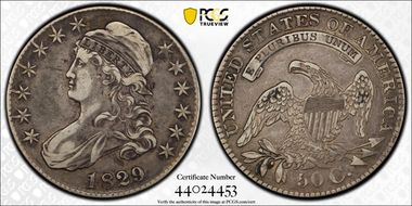1829/7 50C O-102 VF35