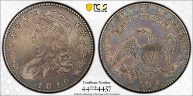 1819 50C Overton 115 VF35