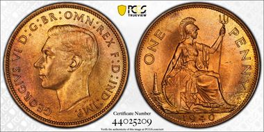 1940 1D S-4114 MS64RD