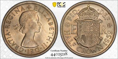 1959 1/2 Cr S-4145 MS65