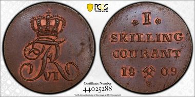 1809 Skilling MS64BN